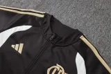 2026-27 Flamengo Brown Jacket Tracksuit  #A26024