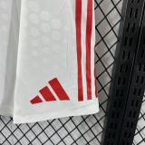 2025-26 Arsenal home player white Shorts Pants
