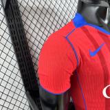 2025-26 Mens PSG Third away red Player Soccer Jersey