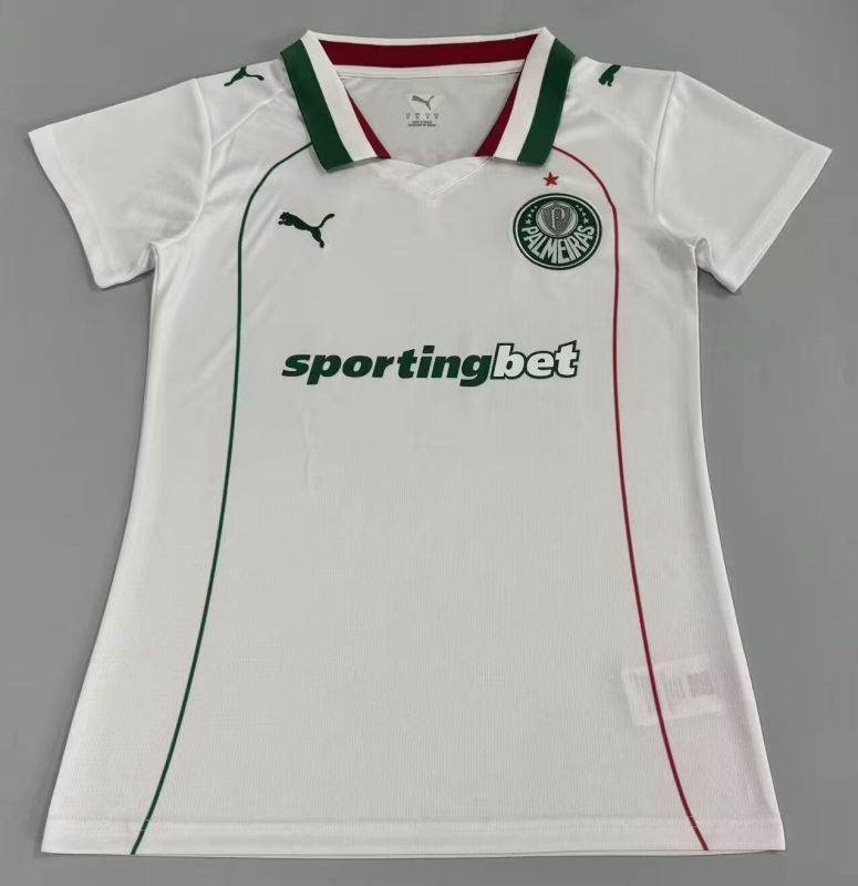 2026-27 Women Palmeiras away white Soccer Jersey