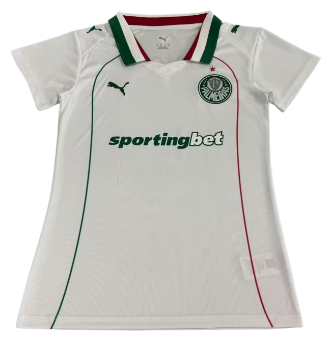 2026-27 Women Palmeiras away white Soccer Jersey