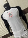 2025/26 Mens Corinthians white home  soccer jersey Player version