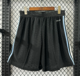 2025-26 Argentina black Player Version Shorts Pants