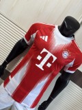 2025-26 Mens Bayern Munich red  home  Player soccer Jersey