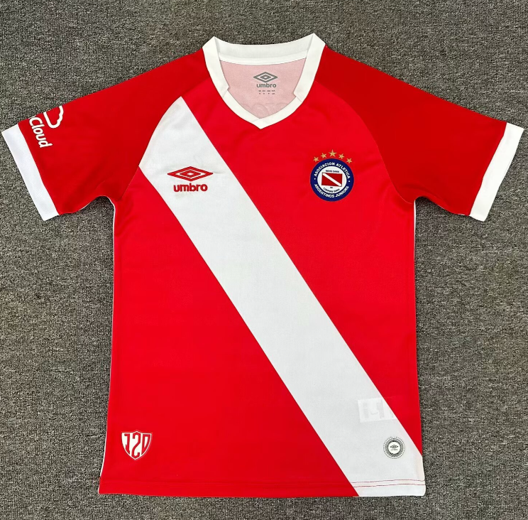 2025-2026 Argentinos Juniors Home Soccer Jersey