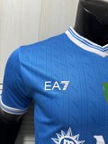 2025/26 Mens Napoli home blue  Player version soccer jersey