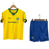 2025-26 Kids Palmeiras third away yellow soccer Jersey