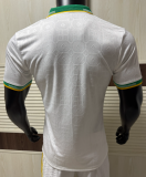 2025-26 Mens Roma Third away Player version wihte soccer Jersey