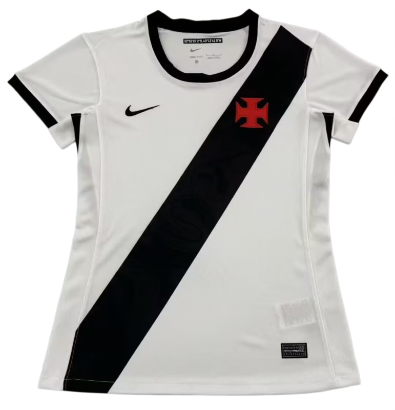 2026-27 Women Vasco da Gama FC away white soccer Jersey