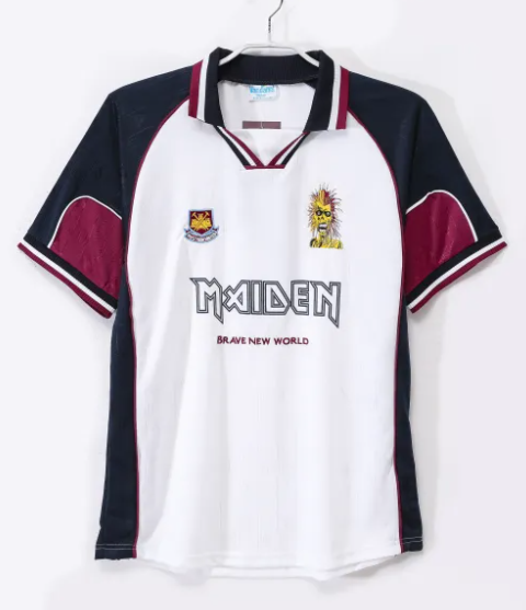 1999 Mens West Ham United Retro Away Jersey