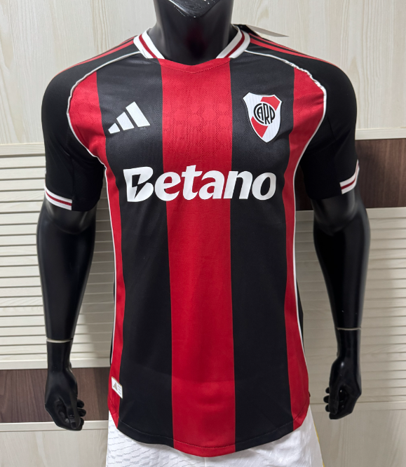 Player Version River Plate away  Soccer Jersey 2526