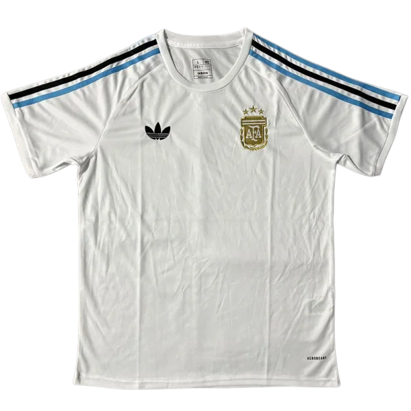 2025-26 Mens Argentina  white Soccer Jersey