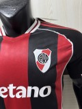 Player Version River Plate away  Soccer Jersey 2526