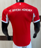 2025-26 Mens Bayern Munich red  home  Player soccer Jersey