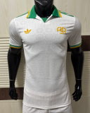 2025-26 Mens Roma Third away Player version wihte soccer Jersey