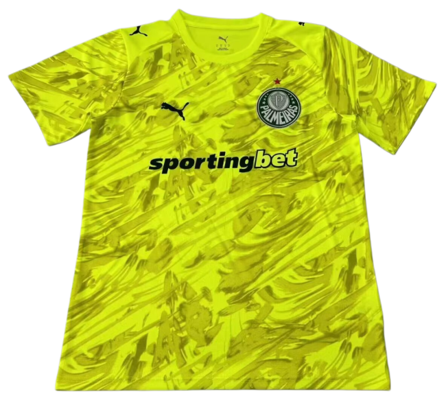 2026-27 Mens Palmeiras goalkeeper yellow Soccer Jersey