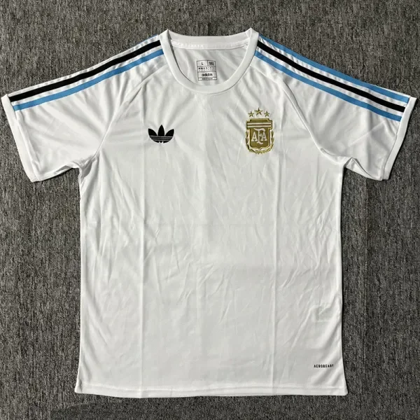 2025-26 Mens Argentina  white Soccer Jersey
