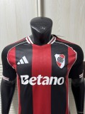 Player Version River Plate away  Soccer Jersey 2526