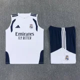 2026-27 Real Madrid  White vest Training Short Suit