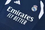 2026-27 Real Madrid Royal blue vest Training Short Suit