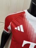 2025-26 Mens Bayern Munich red  home  Player soccer Jersey
