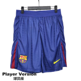 2025-26 Mens Barcelona player home blue  Shorts Pants