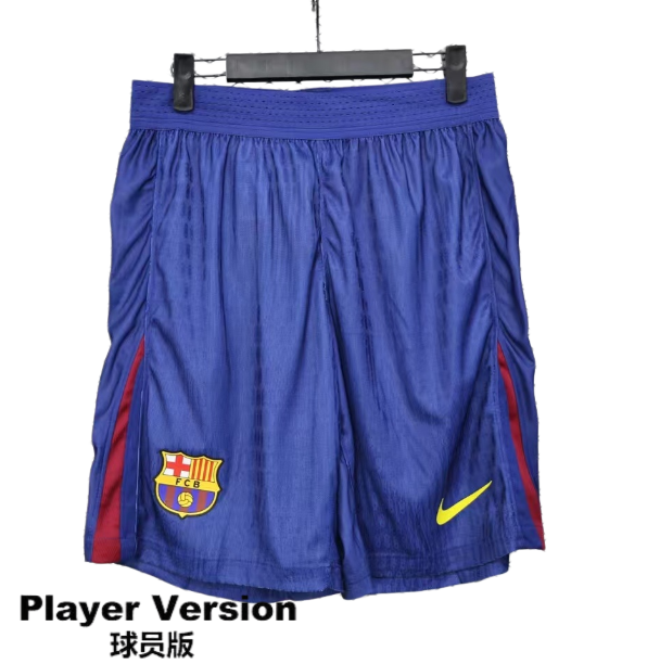 2025-26 Mens Barcelona player home blue  Shorts Pants