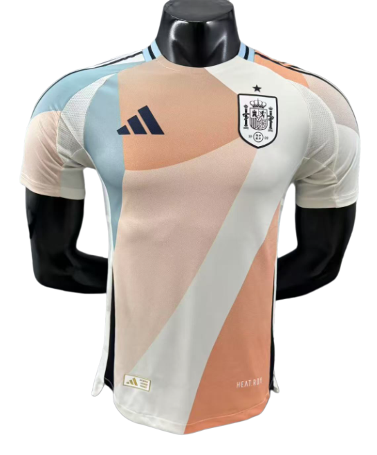2025-26 Mens  Spain Away Player Version Soccer Jersey