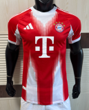 2025-26 Mens Bayern Munich red  home  Player soccer Jersey