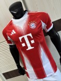 2025-26 Mens Bayern Munich red  home  Player soccer Jersey