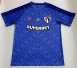 2026-27 Mens Sao Paulo goalkeeper blue soccer jersey