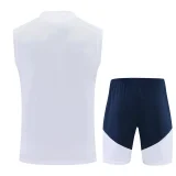 2026-27 Real Madrid  White vest Training Short Suit