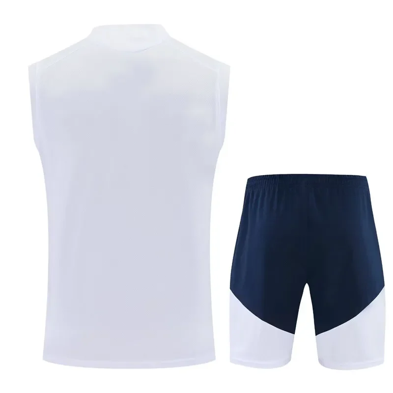 2026-27 Real Madrid  White vest Training Short Suit