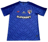 2026-27 Mens Sao Paulo goalkeeper blue soccer jersey