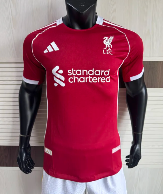 2025-26 Mens LIV home Player Soccer Jersey