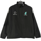 2026 F1 Mercedes Black Racing Windbreaker