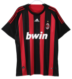 2008-2009 Mens AC Milan Retro Home Jersey