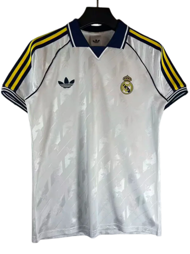 2026-27 Mens Real Madrid White Casual Edition Fans soccer Jersey