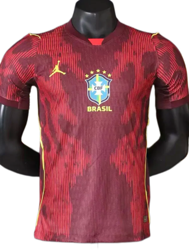 2026-27 Brazil JD Red Goalkeeper Player Version Soccer Jersey