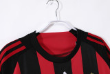 2008-2009 Mens AC Milan Retro Home Jersey