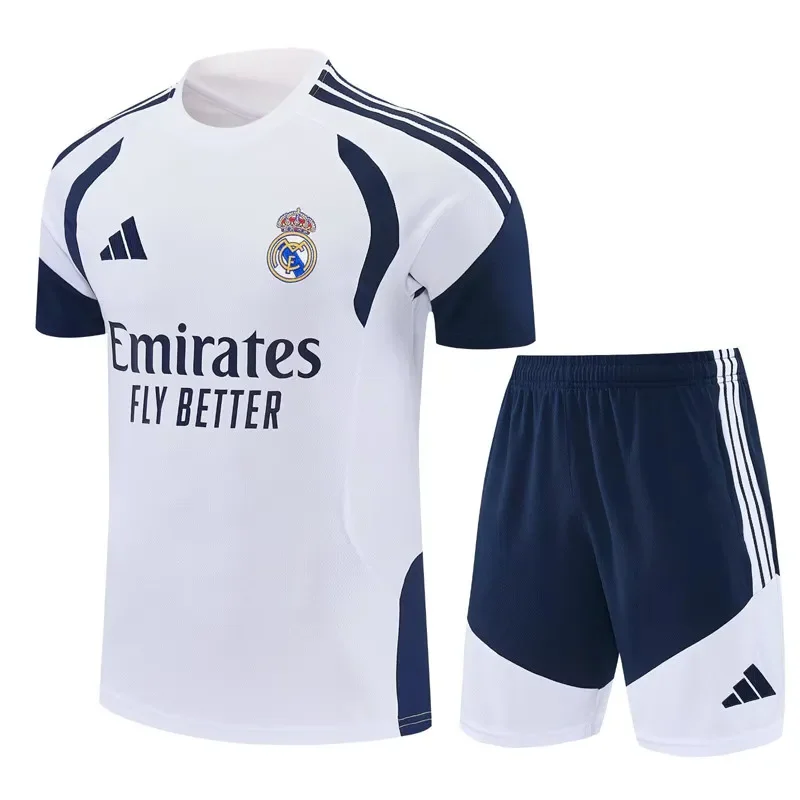 2026-27 Mens Real Madrid White Training Short Suit