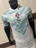 2026-27 Mens Portugal away white blue  Player version soccer Jersey