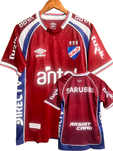 2026-27 Club Nacional Brown Red Fans Soccer Jersey
