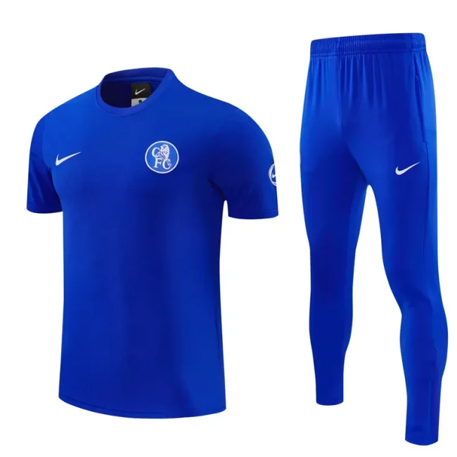 2026-27 Chelsea Fancy blue Polo Tracksuit