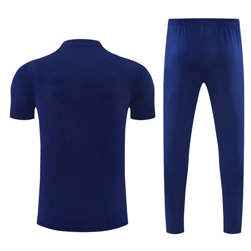 2026-27 Marseille Royal blue Polo Tracksuit