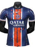 2025-26 PSG Blue Red Special Edition Player Version soccer jerssey