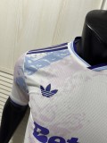 2025-26 Mens Aston Villa Third away  white  Player version soccer Jersey