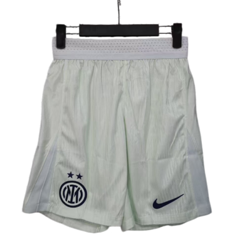 2025-26 Mens Inter Milan away white Player version Shorts Pants