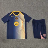 2025-26 Mens Barcelona  Royal blue Training Short Suit