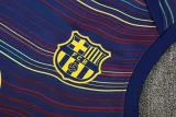 2025-26 Mens Barcelona Fancy blue vest Training Short Suit